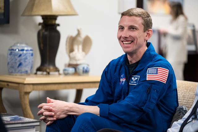 NASA image: NASA Leadership Meets with Crew of Expedition 69