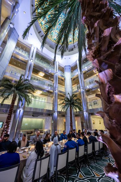 NASA image: Expedition 69 Crew Arrive at UAE Embassy for Iftar Dinner