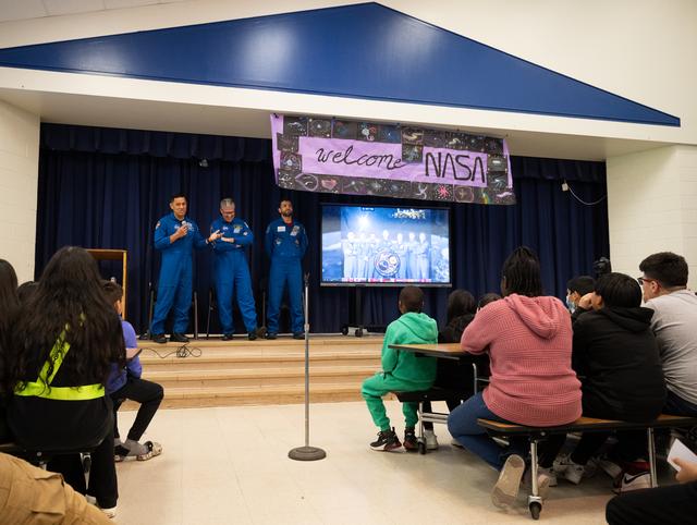 NASA image: Expediton 69 Postflight Visit to Rolling Terrace Elementary Scho