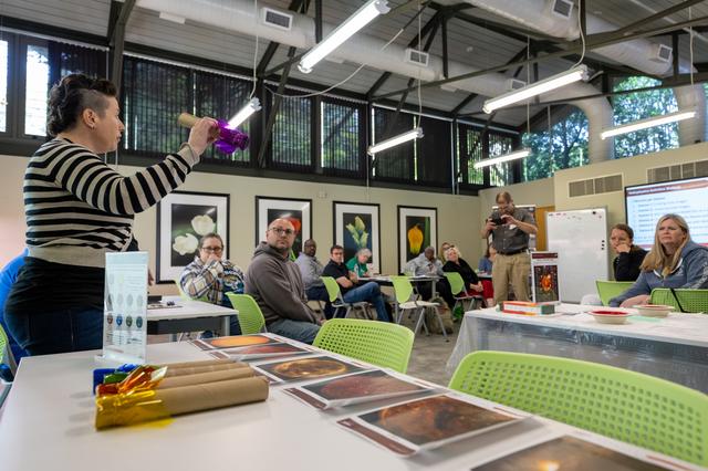 NASA image: NASA HEAT at the Dallas Arboretum