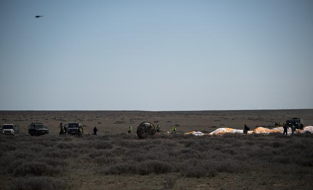 Expedition 70 Soyuz Landing