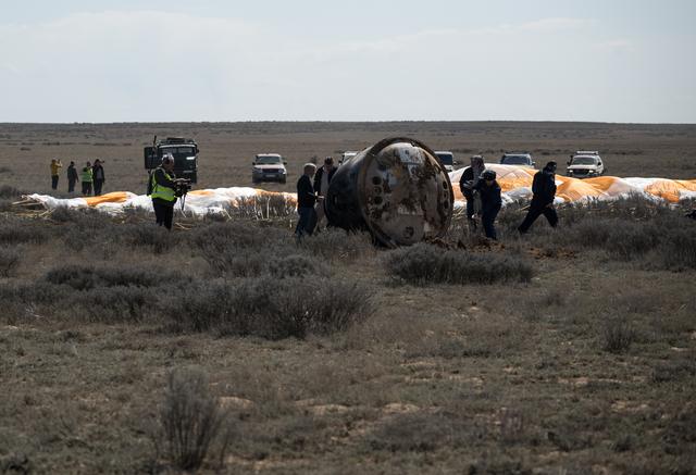 NASA image: Expedition 70 Soyuz Landing