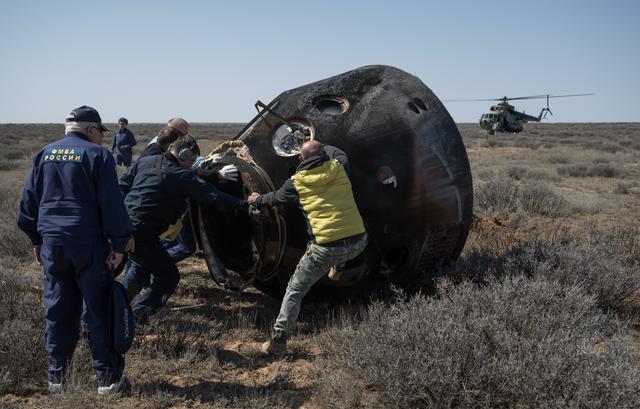 NASA image: Expedition 70 Soyuz Landing