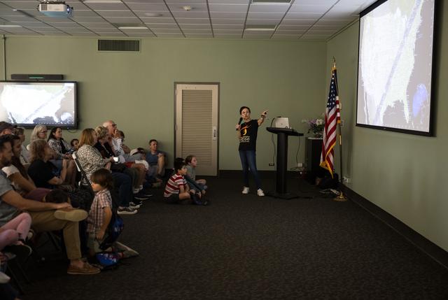 NASA image: NASA Total Solar Eclipse Event at Butt-Holdsworth Memorial Libra