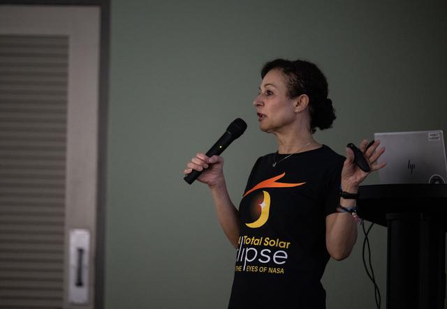 NASA image: NASA Total Solar Eclipse Event at Butt-Holdsworth Memorial Libra