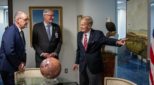 NASA image: Switzerland Artemis Accords Signing