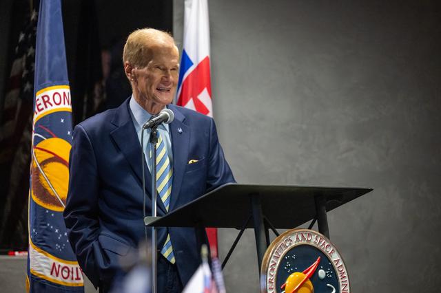 NASA image: Slovakia Artemis Accords Signing