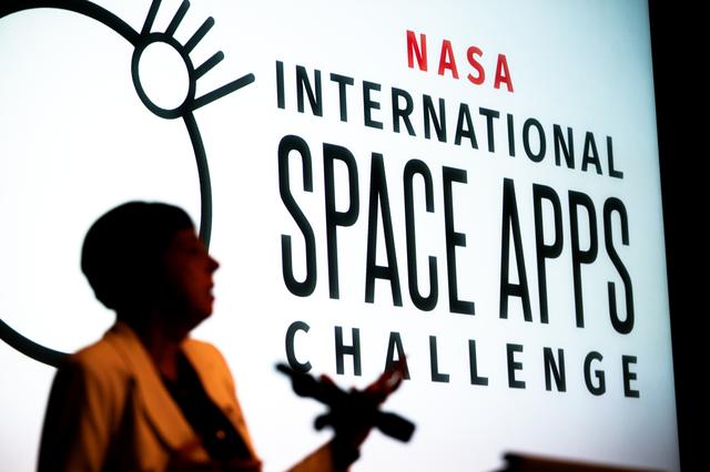 NASA image: NASA Space Apps Challenge Winners Gathering