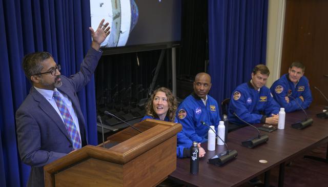 NASA image: Artemis II Crew White House Staff Briefing