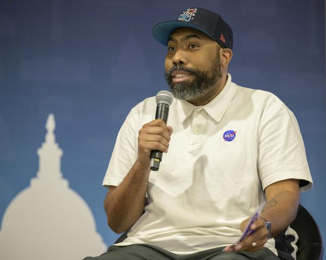 NASA image: NASA Participates in the Podcast Movement 