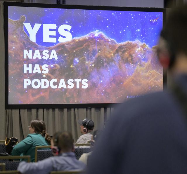 NASA image: NASA Participates in the Podcast Movement 