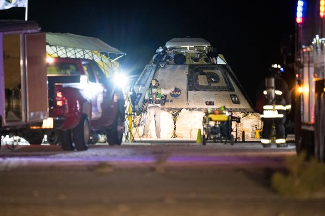 NASA image: NASA’s Boeing Crew Flight Test Landing