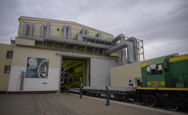 NASA image: Expedition 72 Soyuz Rollout