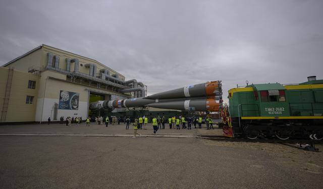 NASA image: Expedition 72 Soyuz Rollout