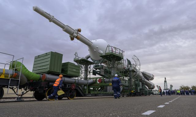 NASA image: Expedition 72 Soyuz Rollout