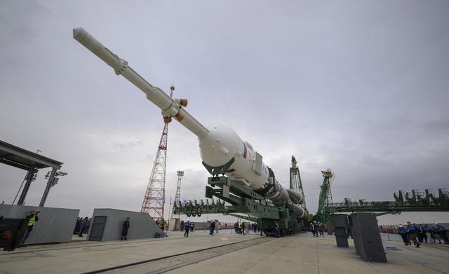 NASA image: Expedition 72 Soyuz Rollout