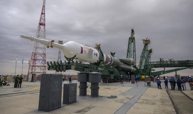 NASA image: Expedition 72 Soyuz Rollout