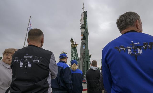 NASA image: Expedition 72 Soyuz Rollout