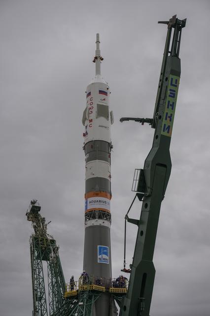 NASA image: Expedition 72 Soyuz Rollout