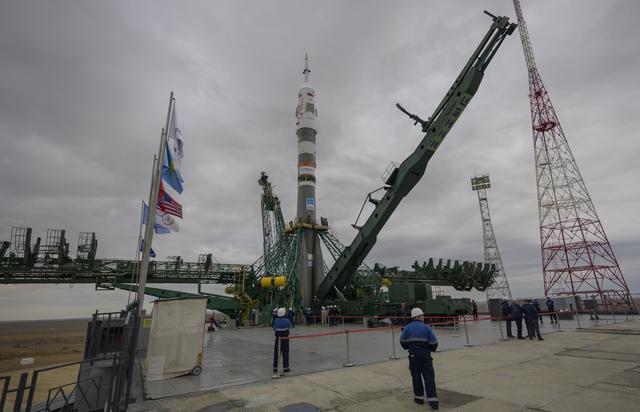 NASA image: Expedition 72 Soyuz Rollout