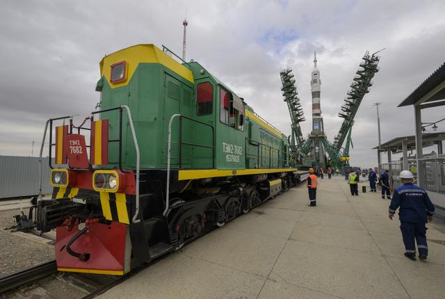 NASA image: Expedition 72 Soyuz Rollout