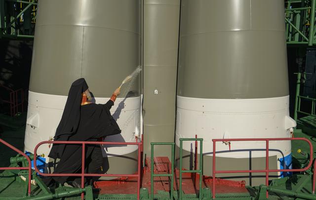 NASA image: Expedition 72 Soyuz Blessing