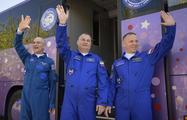 NASA image: Expedition 72 Cosmonaut Hotel Departure