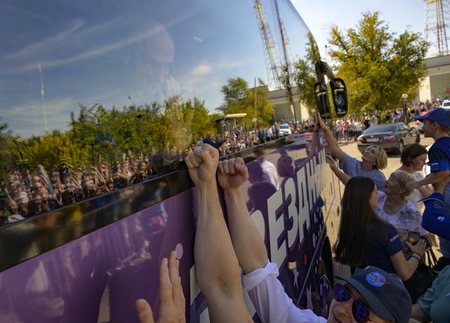 NASA image: Expedition 72 Cosmonaut Hotel Departure