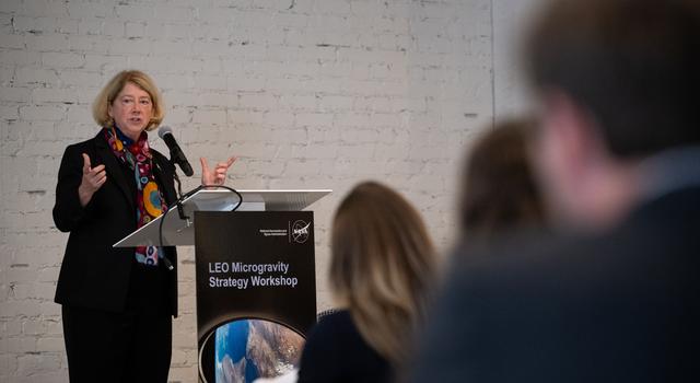 NASA image: NASA’s LEO Microgravity Strategy Industry and Academia Worksho