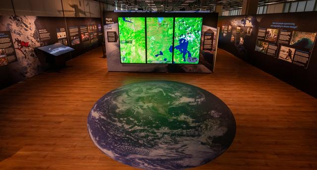 NASA image: NASA’s Earth Information Center at Museum of Natural History