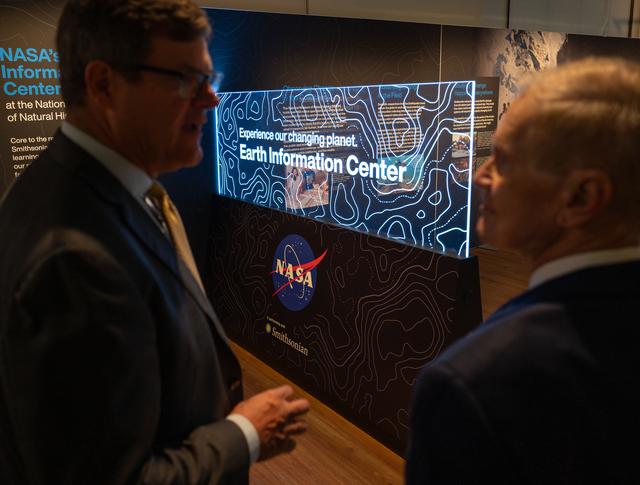 NASA image: NASA’s Earth Information Center at Museum of Natural History