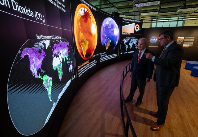 NASA image: NASA’s Earth Information Center at Museum of Natural History