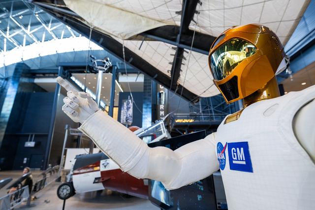 NASA image: Robonaut 2 on display at NASM