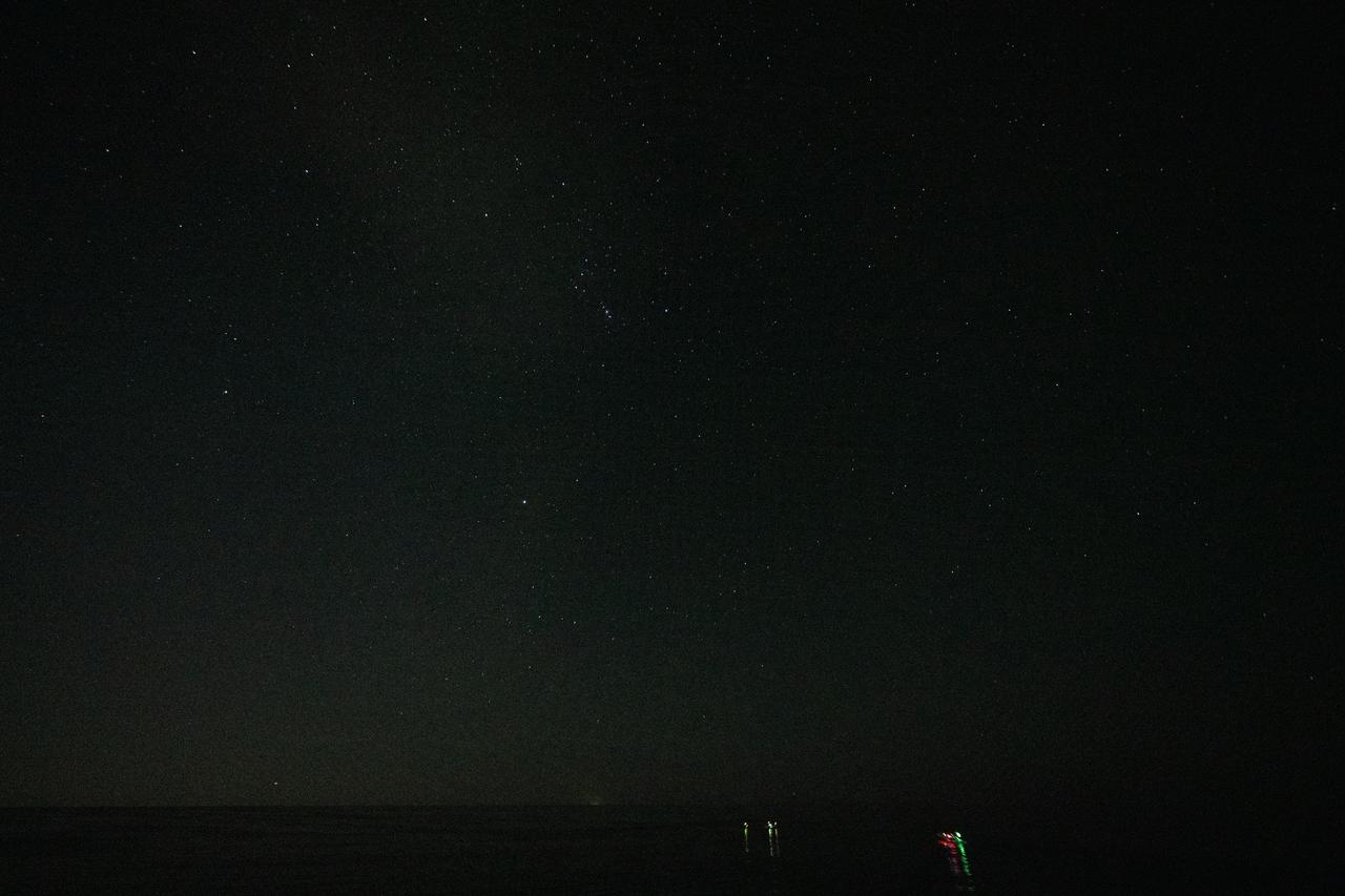 Boats belonging to the SpaceX recovery team are seen in the Gulf of Mexico after being deployed from the SpaceX recovery ship MEGAN as the recovery team prepares for the landing of the SpaceX Dragon spacecraft with NASA astronauts Matthew Dominick, Michael Barratt, and Jeanette Epps, and Roscosmos cosmonaut Alexander Grebenkin aboard, Friday, Oct. 25, 2024, off the coast of Pensacola, Florida. Dominick, Barratt, Epps, Grebenkin are returning after seven-months days in space as part of Expedition 71 aboard the International Space Station. Photo Credit: (NASA/Joel Kowsky)