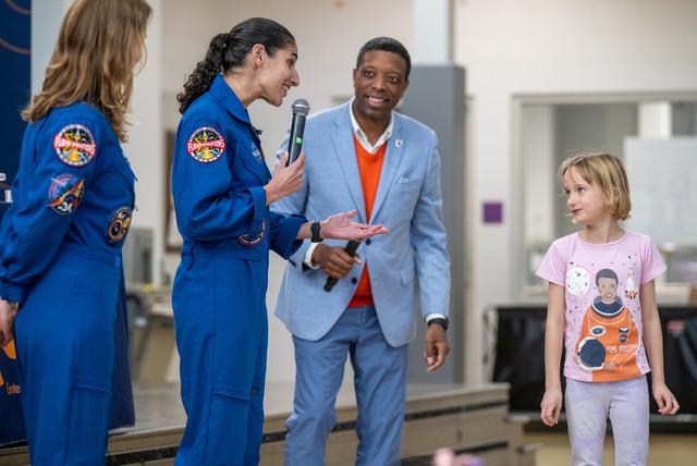 NASA image: Expedition 70 Postflight visit to Watkins Elementary