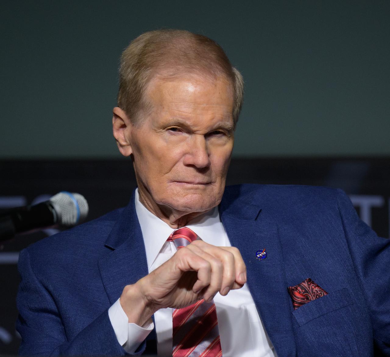 NASA Administrator Bill Nelson, is seen during an update on NASA's Artemis campaign, Thursday, Dec. 5, 2024, at the NASA Headquarters Mary W. Jackson Building in Washington. Photo Credit: (NASA/Bill Ingalls)
