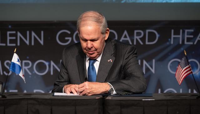 NASA image: Republic of Panama Artemis Accords Signing