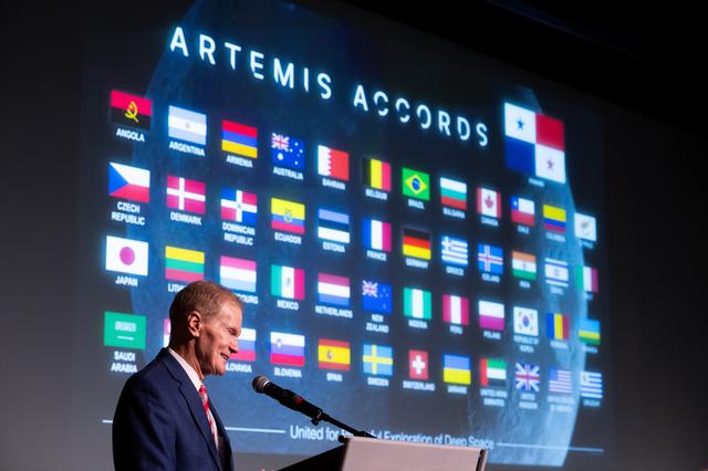 NASA image: Republic of Panama Artemis Accords Signing