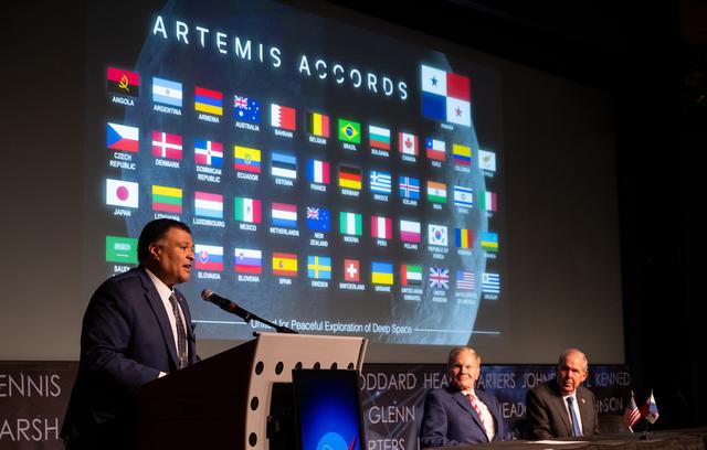 NASA image: Republic of Panama Artemis Accords Signing