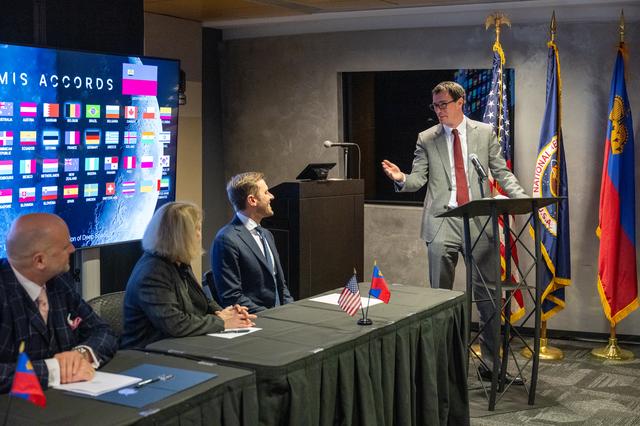 Liechtenstein Artemis Accords Signing