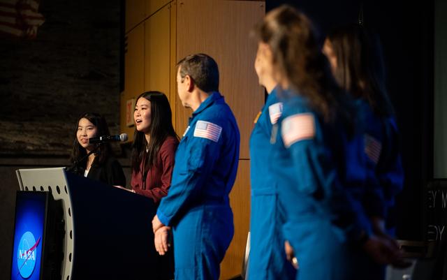 NASA image: Expedition 71 Astronauts Speak with U.S. Senate Youth Program