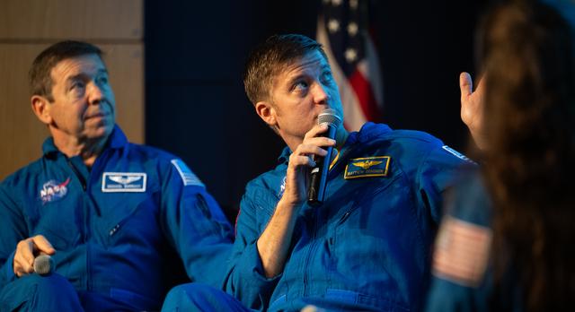 NASA image: Expedition 71 Astronauts Speak with U.S. Senate Youth Program