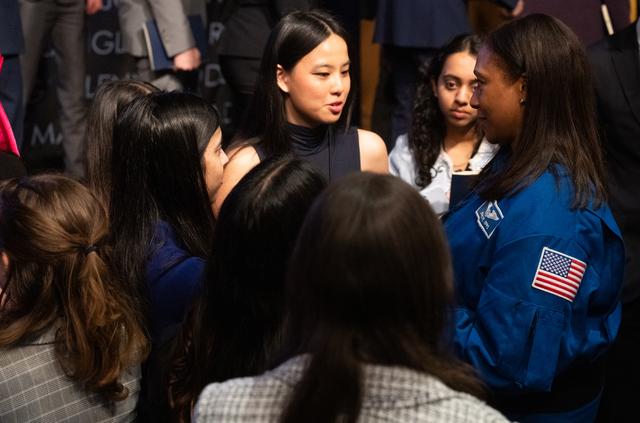 NASA image: Expedition 71 Astronauts Speak with U.S. Senate Youth Program