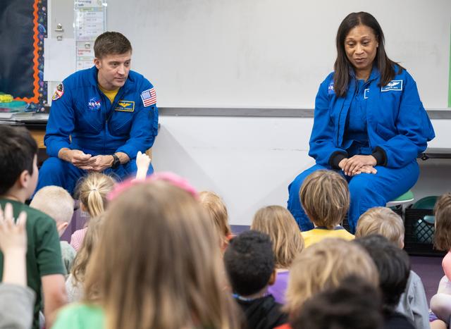 NASA image: Expedition 71 Astronauts Visit Elsie Whitlow Stokes CFPCS