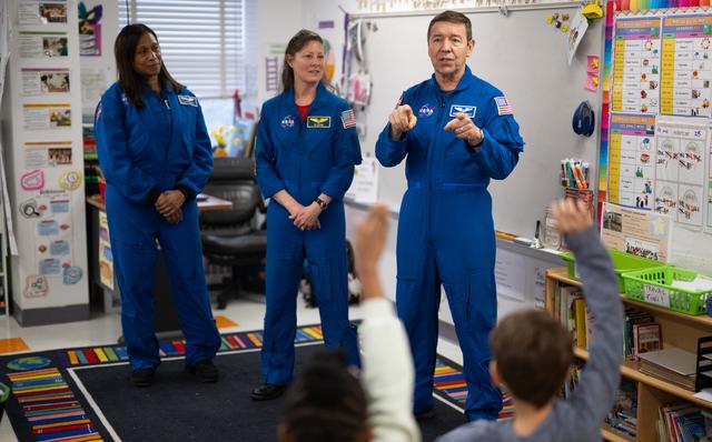 NASA image: Expedition 71 Astronauts Visit Elsie Whitlow Stokes CFPCS
