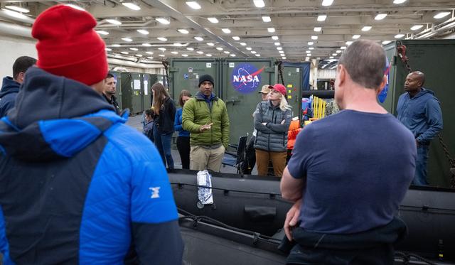 NASA Artemis Underway Recovery Test 12