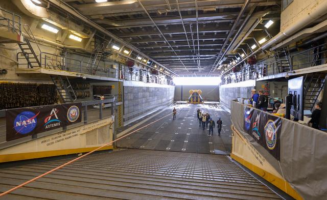 NASA image: NASA Artemis Underway Recovery Test 12