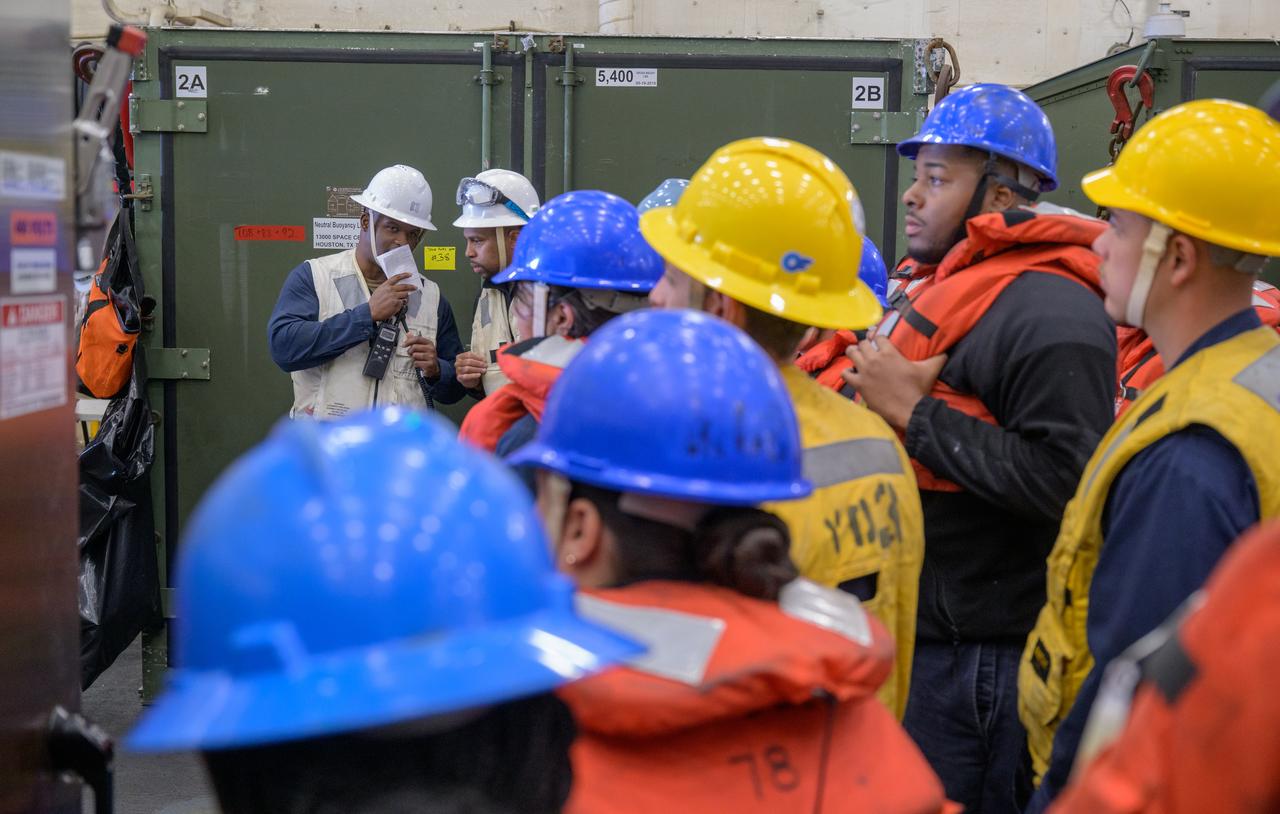 NASA Artemis Underway Recovery Test 12