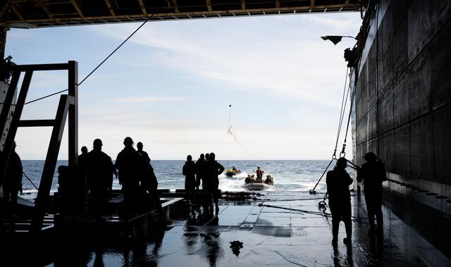 NASA image: NASA Artemis Undreway Recovery Test 12