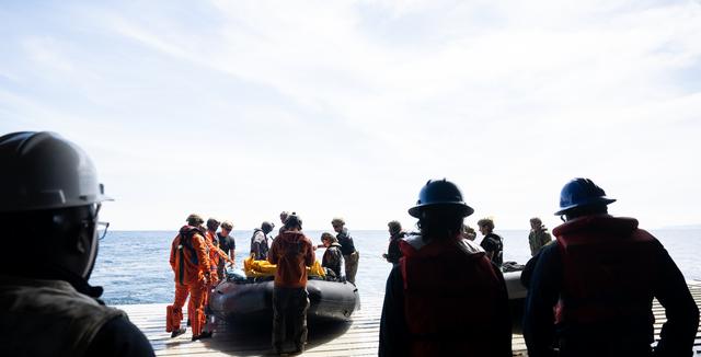 NASA image: NASA Artemis Undreway Recovery Test 12